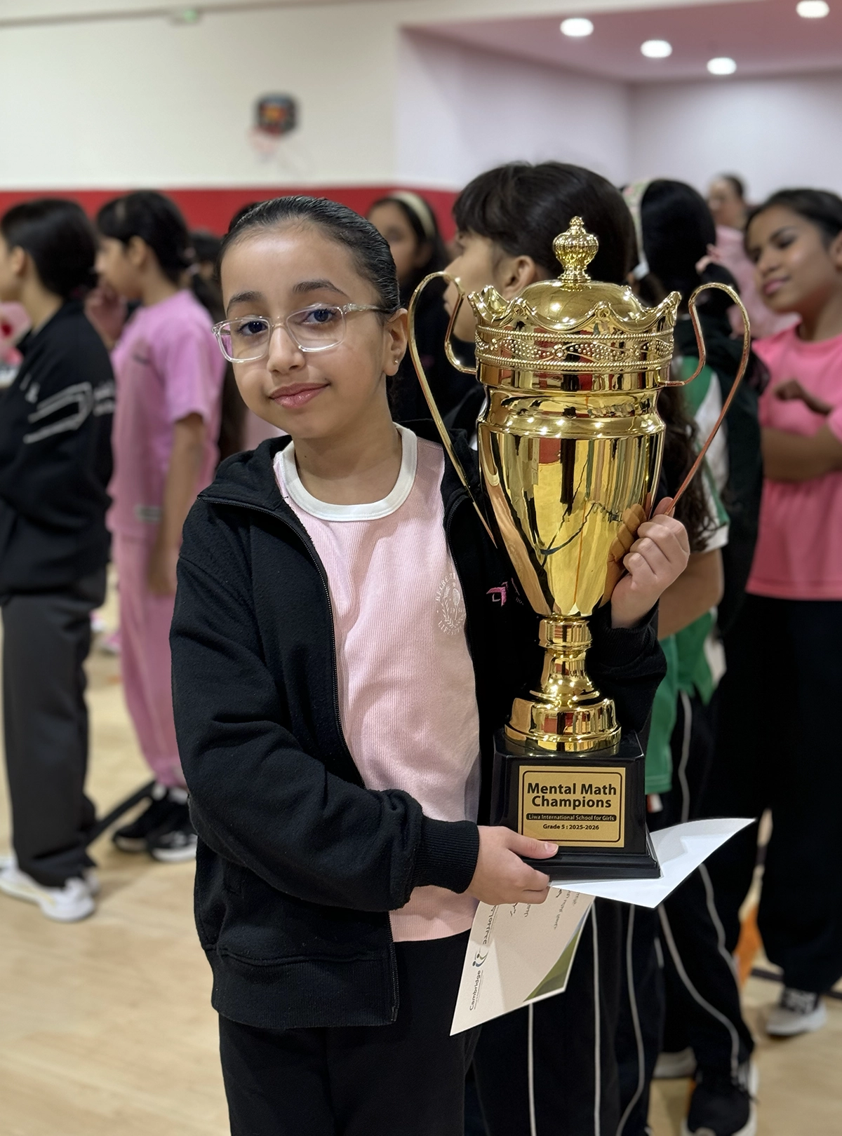 Girls leading at LISG