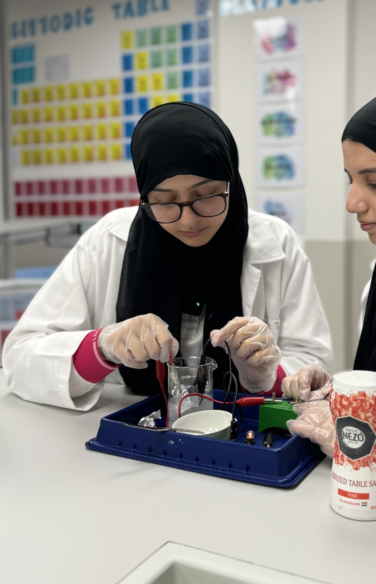 Girls leading at LISG